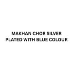 Load image into Gallery viewer, Laddu Gopal Silver Plated with Blue Colour
