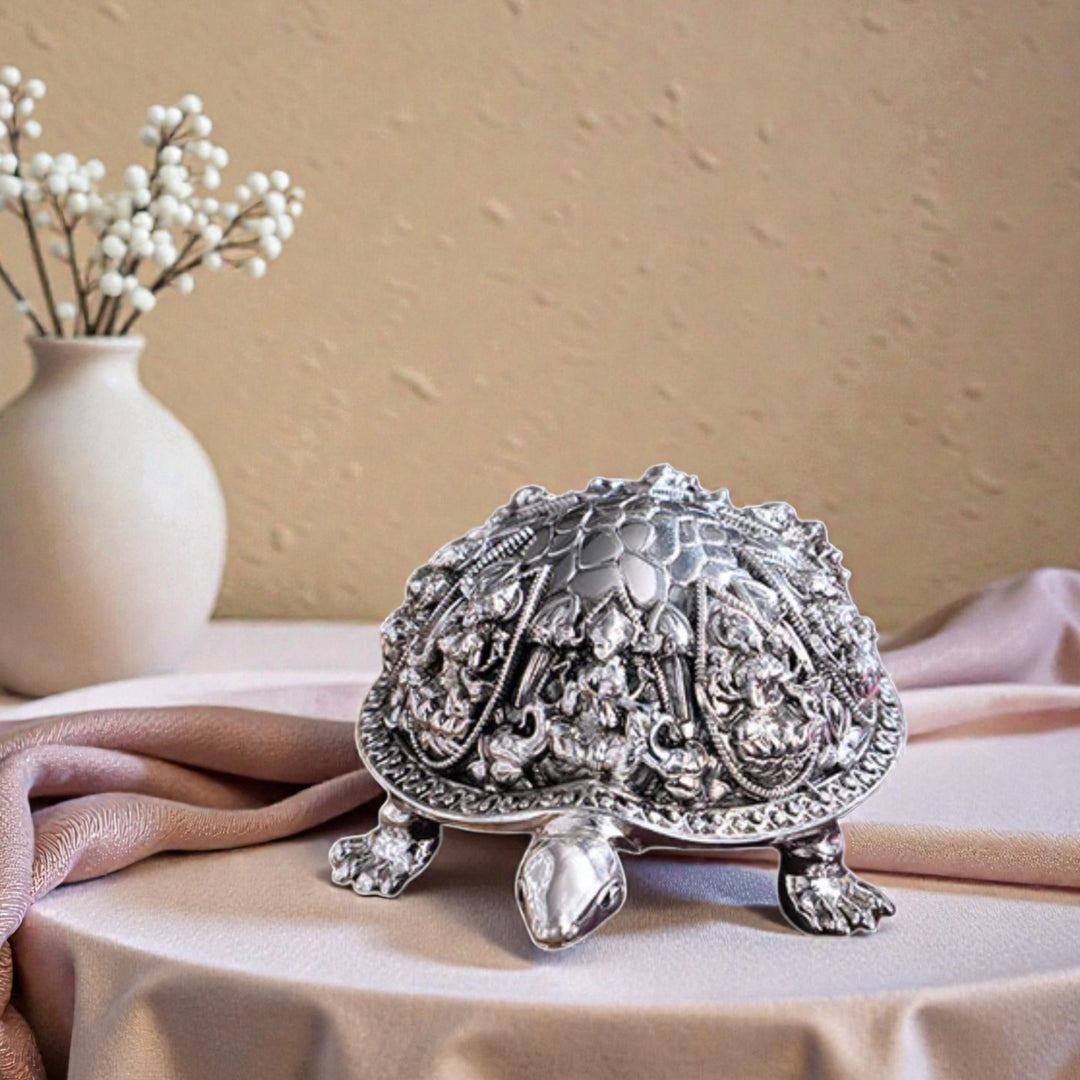 Ashtalakshmi Fortune Tortoise – Silver Harmony Idol