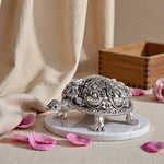 Load image into Gallery viewer, Ashtalakshmi Fortune Tortoise – Silver Harmony Idol