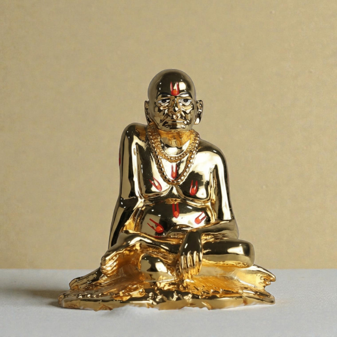 Gold Plated Swami Samarth