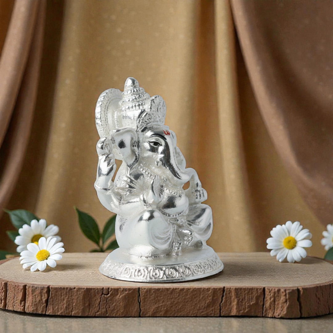 Silver Plated Ganpati