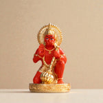 Load image into Gallery viewer, Gold Plated Ashirvad Hanuman